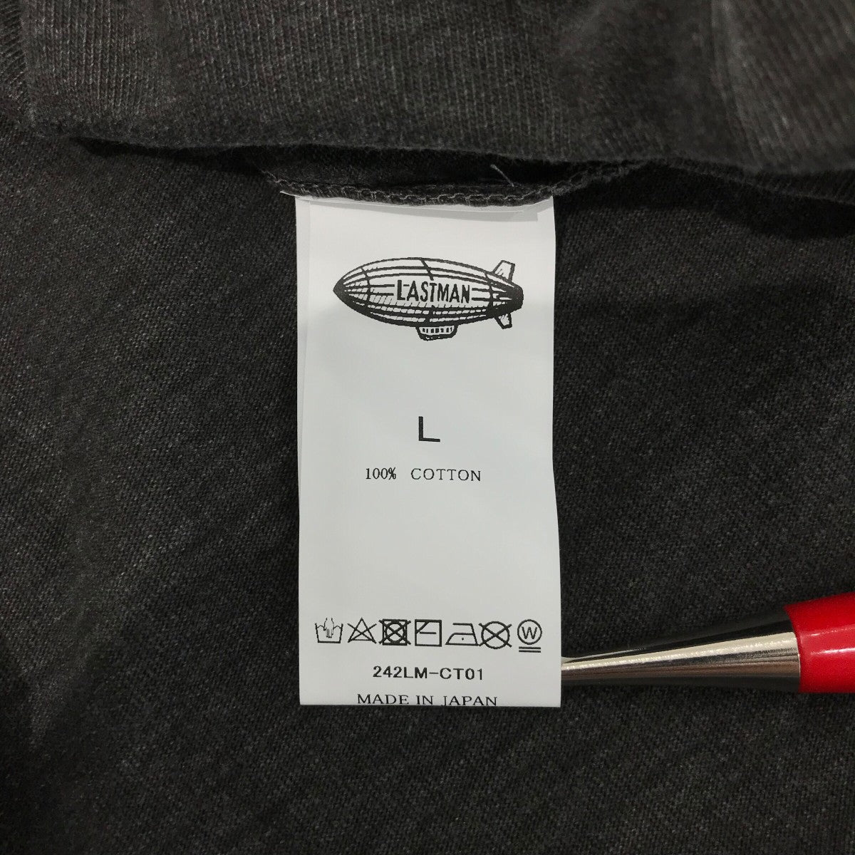 24AW「PRINTED TEE SHIRTS REALIZE」ヴィンテージ加工Tシャツ242LM CT01