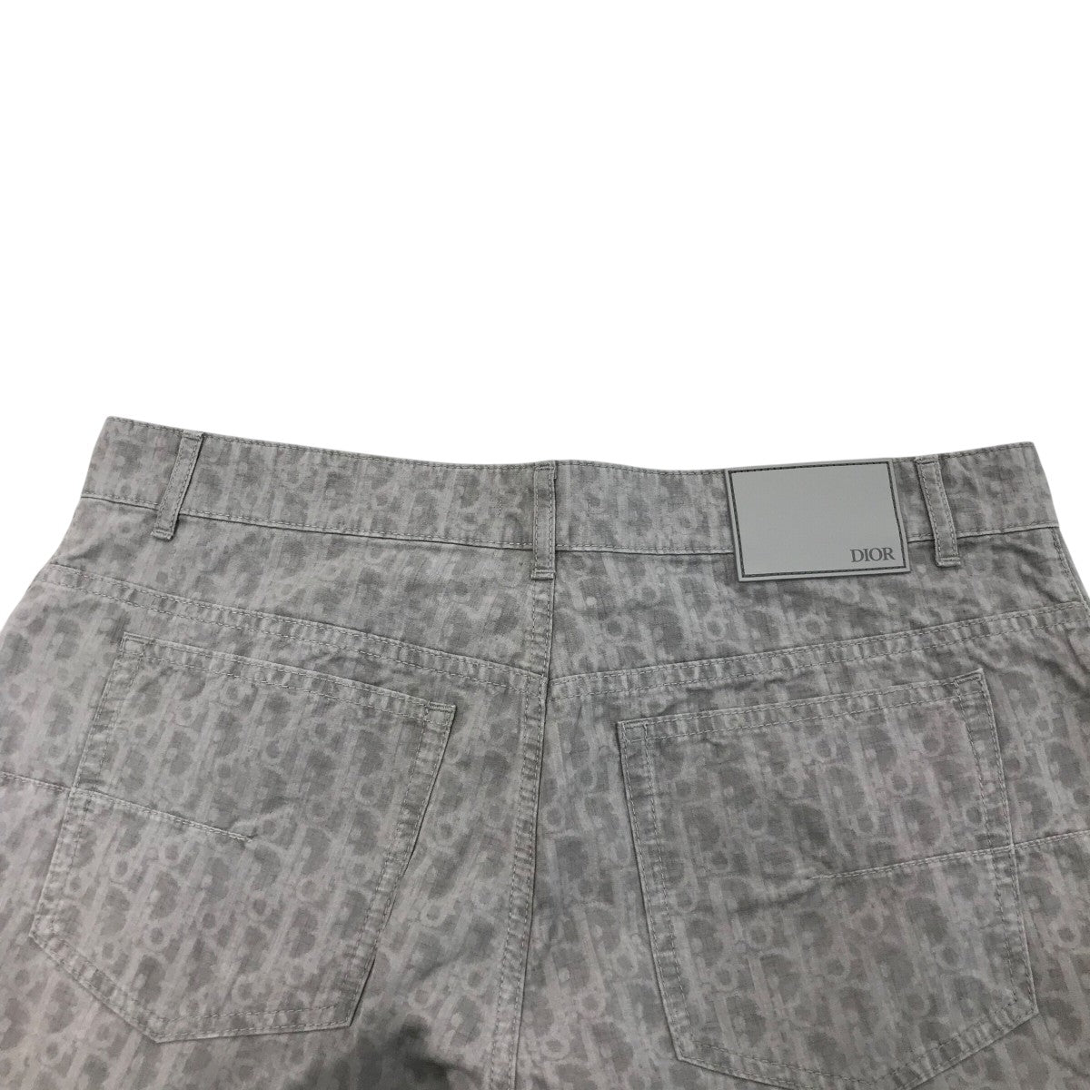 DIOR オブリーク コットンデニムショートパンツ483D009A3001 古着・中古-4枚目のアイテム画像