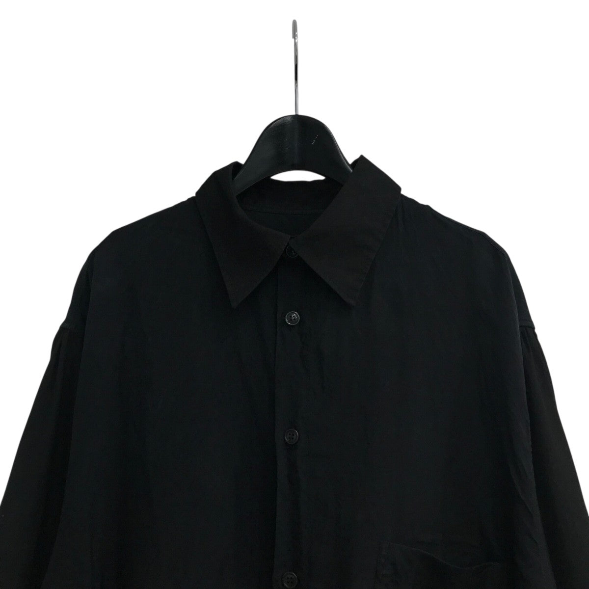 yohji yamamoto pour homme 19SS 変形ボタンシャツ yohji yamamoto pour homme 19SS 変形ボタンシャツ - トップス