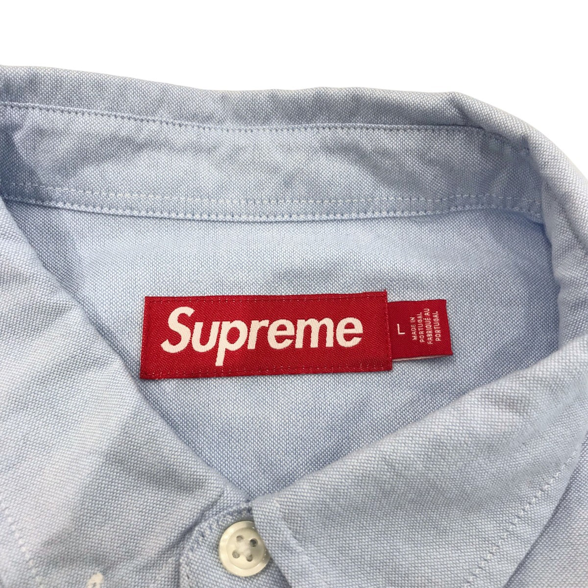 トップス supreme 24SS Loose Fit S/S Oxford Shirt Supreme Loose Fit Flannel Oxford Shirt (FW24) - $138