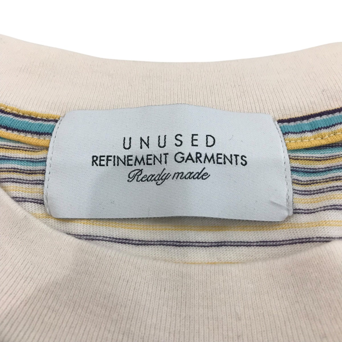 UNUSED 25SS ボーダーTシャツ US2481 XL UNUSED アンユーズド 25SS US2481 Border short sleeve T-shirt