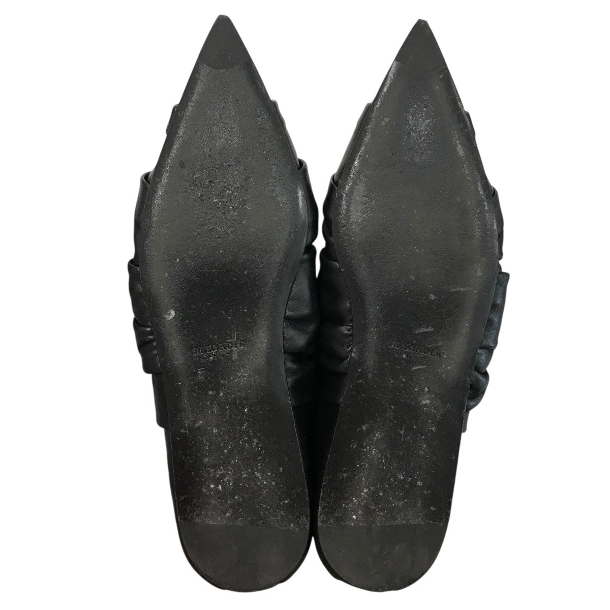 JIL SANDER(ジルサンダー) ミュール ブラック サイズ 37(23.5CM相当