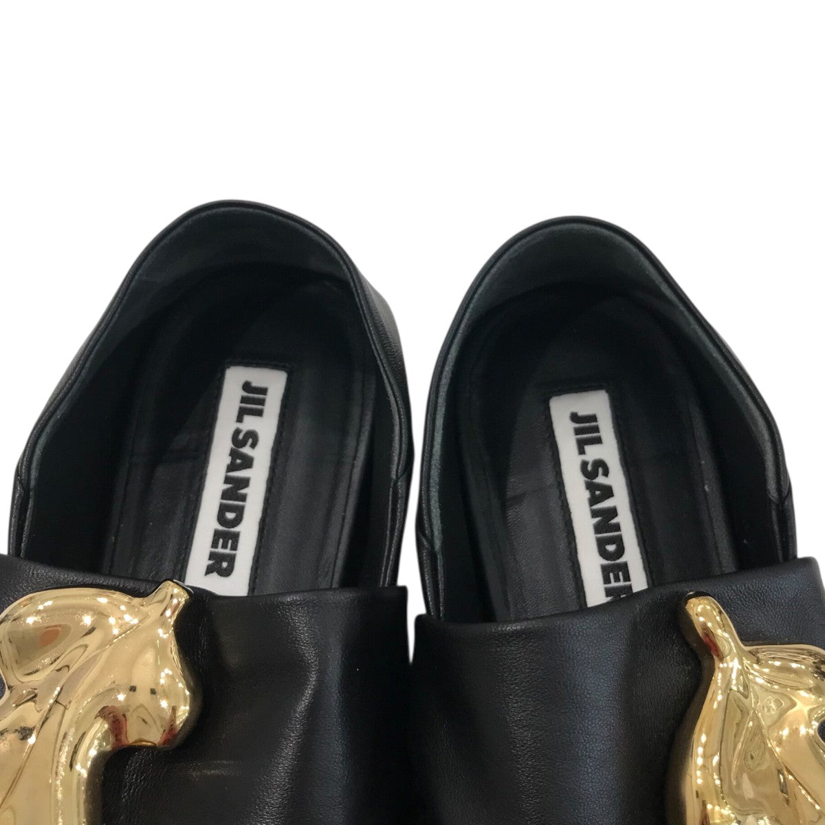 JIL SANDER(ジルサンダー) ミュール ブラック サイズ 37(23.5CM相当