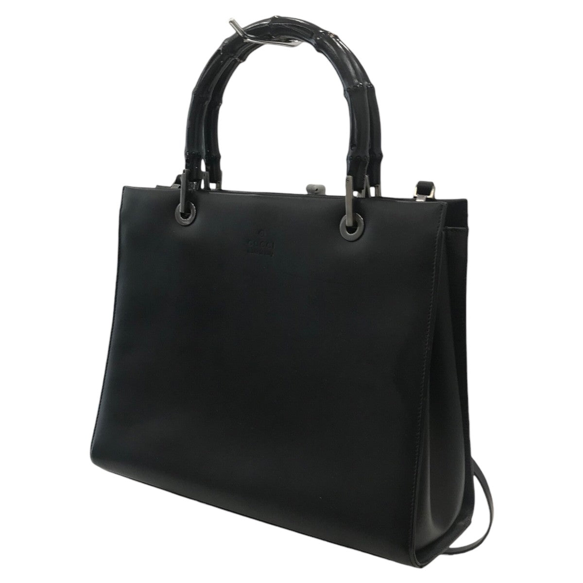GUCCI(グッチ) バンブートートバッグ001016 001016 ブラック
