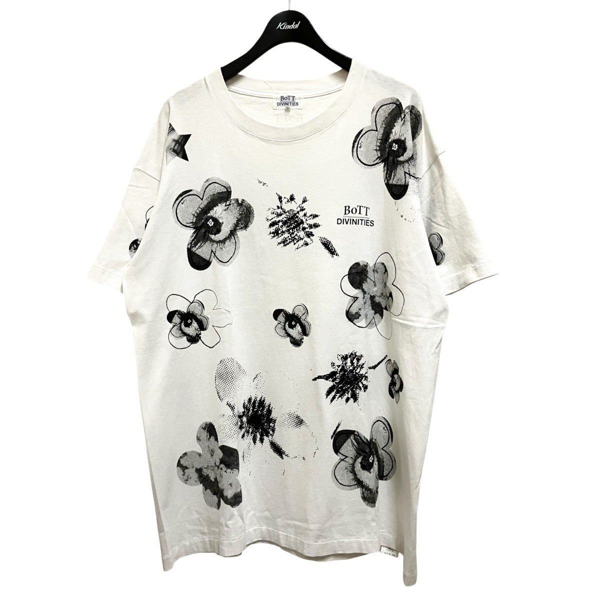 BoTT×DIVINITIES フラワープリントTシャツ 古着・中古-1枚目のアイテム画像