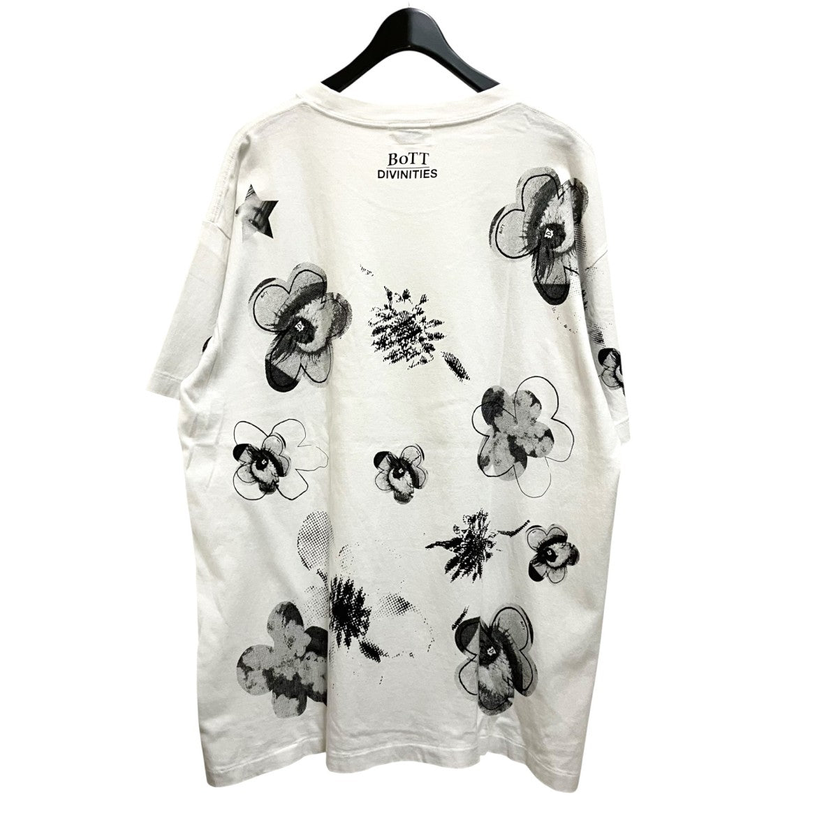 BoTT×DIVINITIES フラワープリントTシャツ 古着・中古-2枚目のアイテム画像
