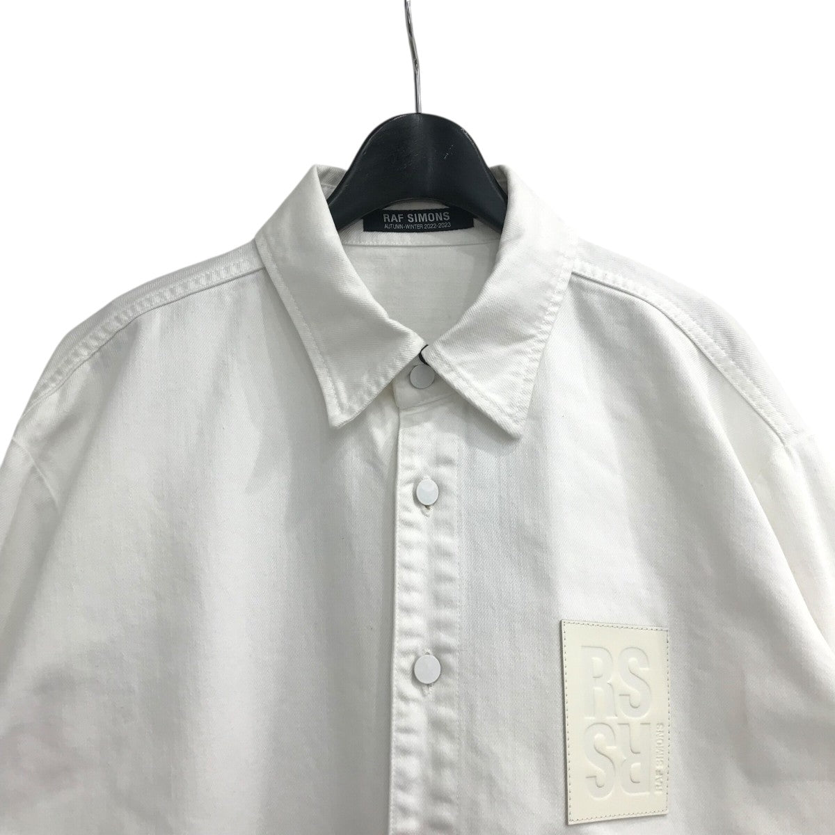 RAF SIMONS(ラフシモンズ) 「Straight fit denim shirt」RS