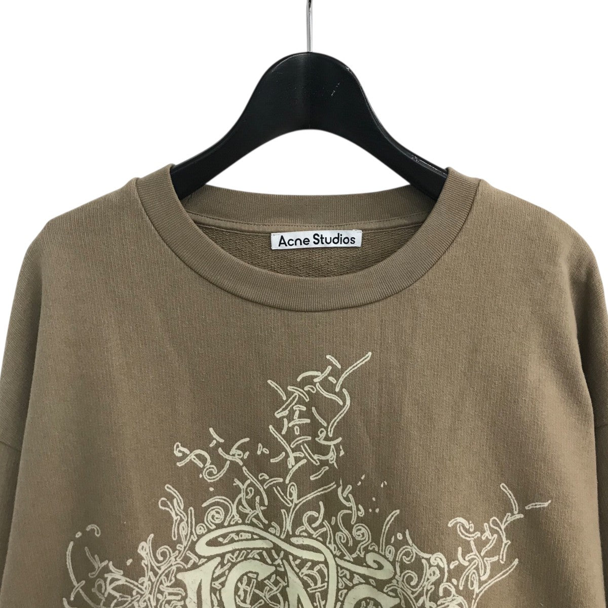 【超美品】Acne Studios ロゴ スウェット ACNE STUDIOS(アクネストゥディオズ) ルミナスロゴスウェット