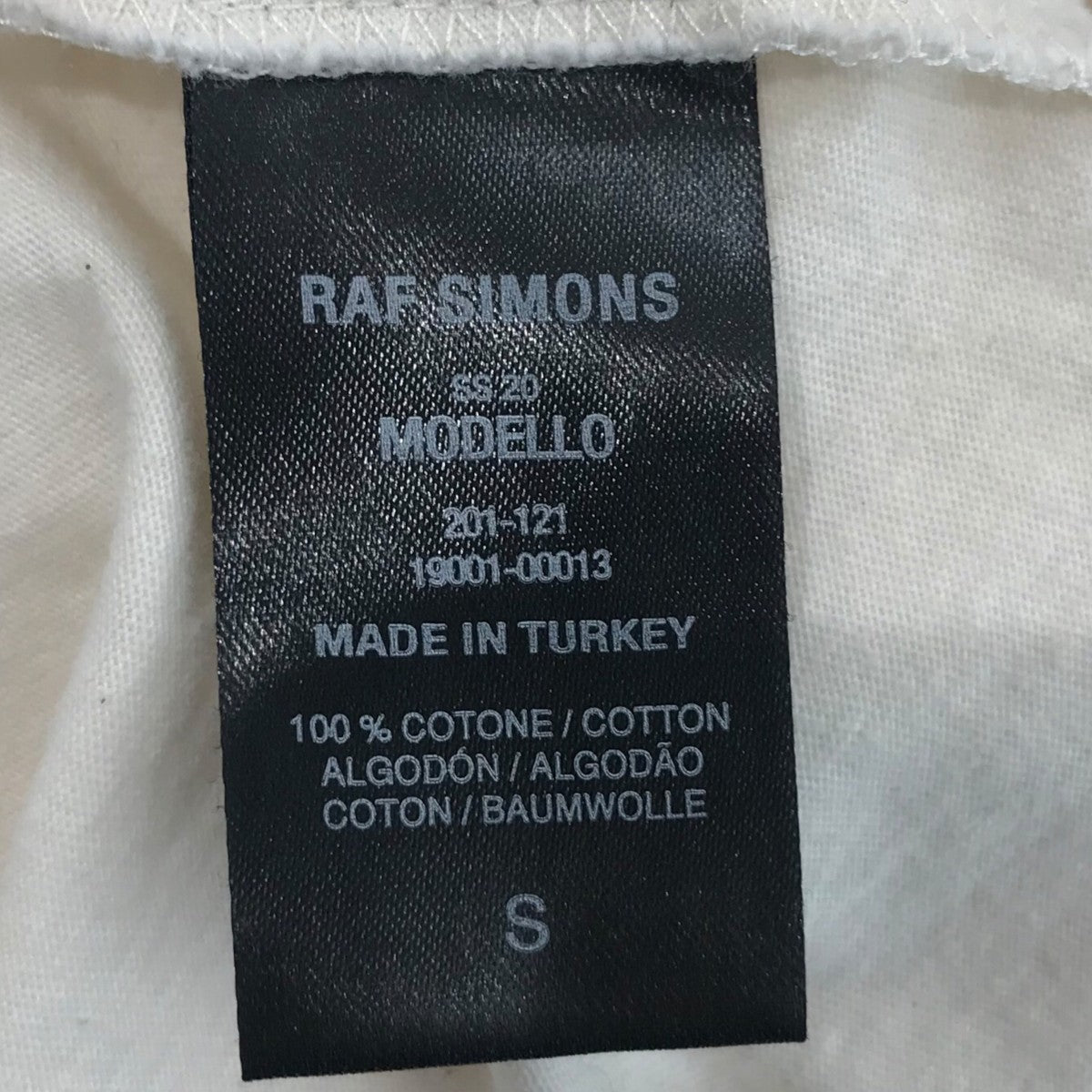 RAF SIMONS(ラフシモンズ) Youth ReanimatorプリントTシャツ