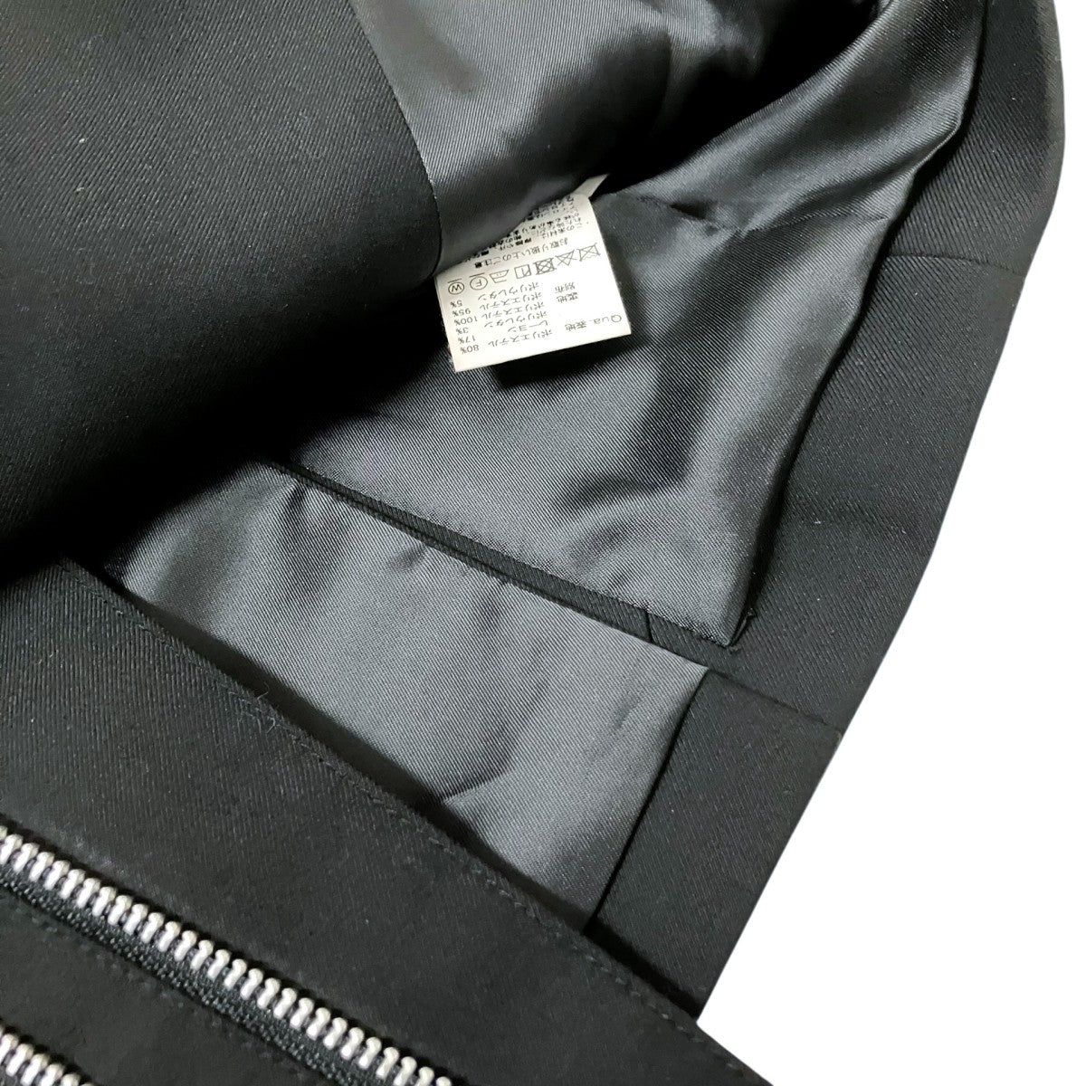 CIVARIZE Desperdo7分袖ライダーステーラードジャケットCV19 H18 古着・中古-4枚目のアイテム画像