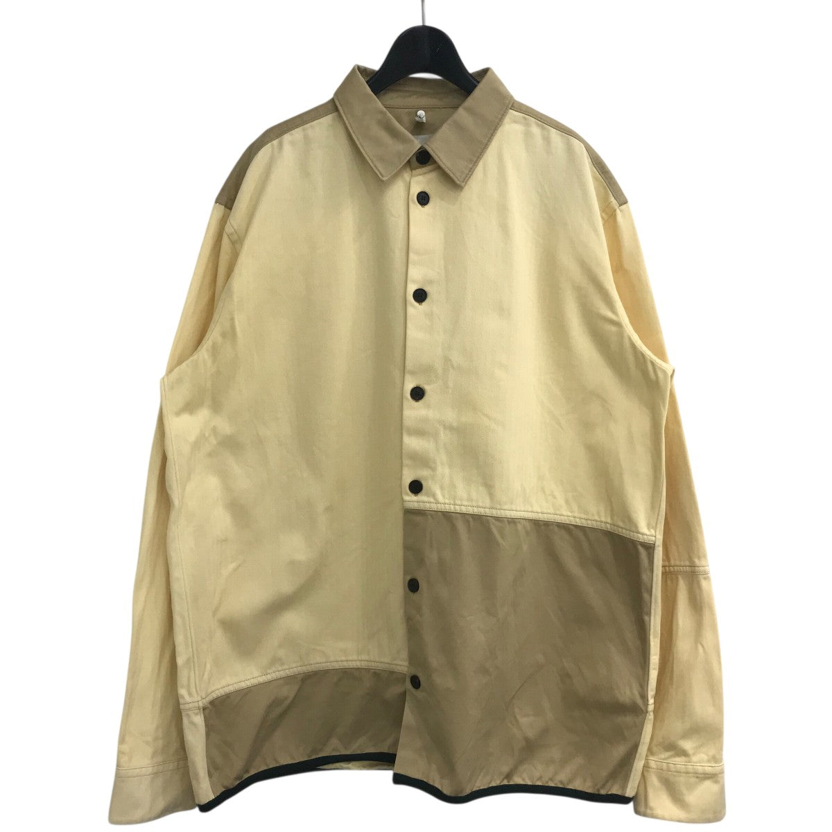トップス OAMC GEO SHIRT OAMC GEO Shirt Pollen ロゴ オーバーサイズシャツ