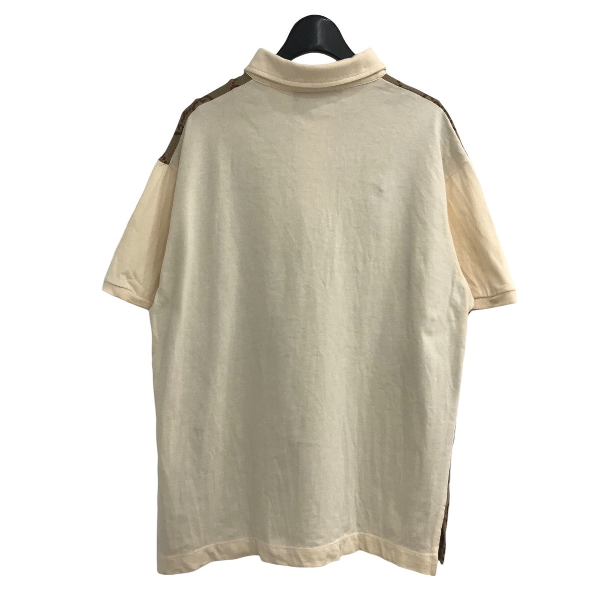 正規品 GUCCI ポロシャツ マキシGGシルクコットンポロシャツ 現行モデル GUCCI(グッチ) GGジャガードシルクコットンポロシャツ682015