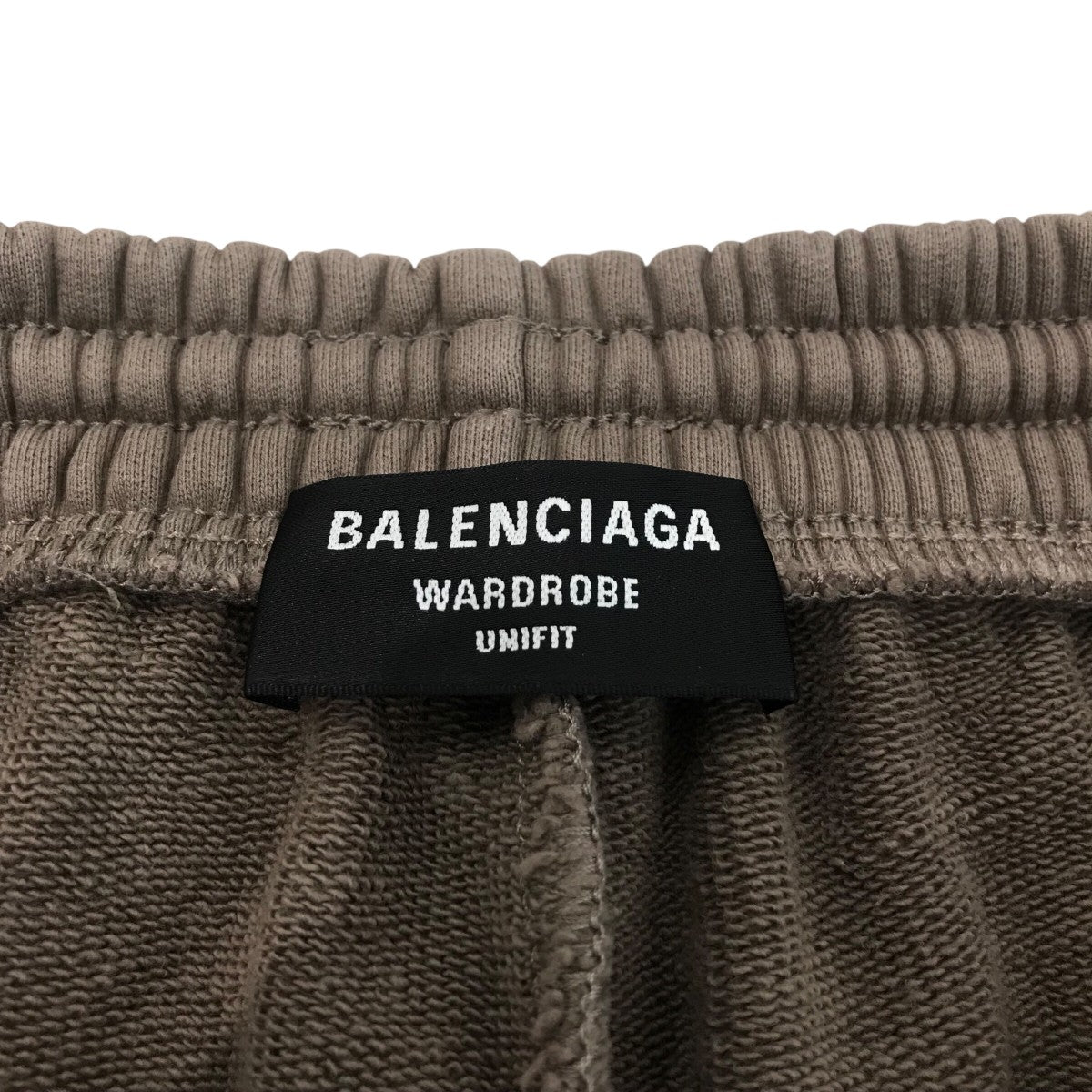22SS BALENCIAGA バレンシアガ ロゴ スウェット ショート パンツ BALENCIAGA バレンシアガ ロゴ刺繍スウェットショートパンツ