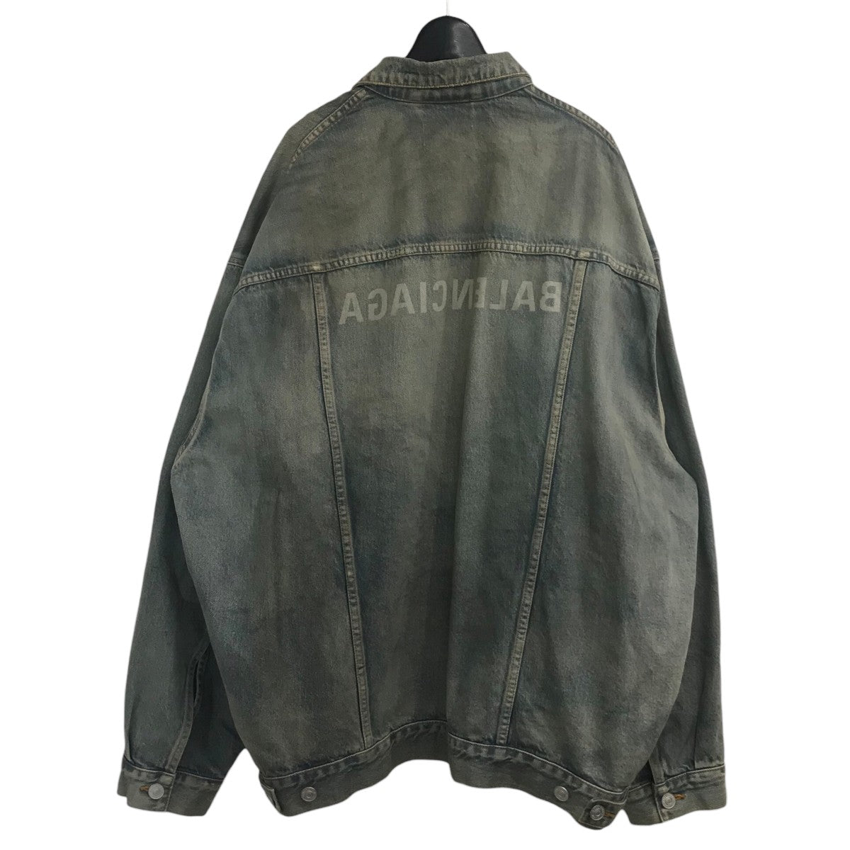 BALENCIAGA(バレンシアガ) オーバーサイズロゴプリントデニム