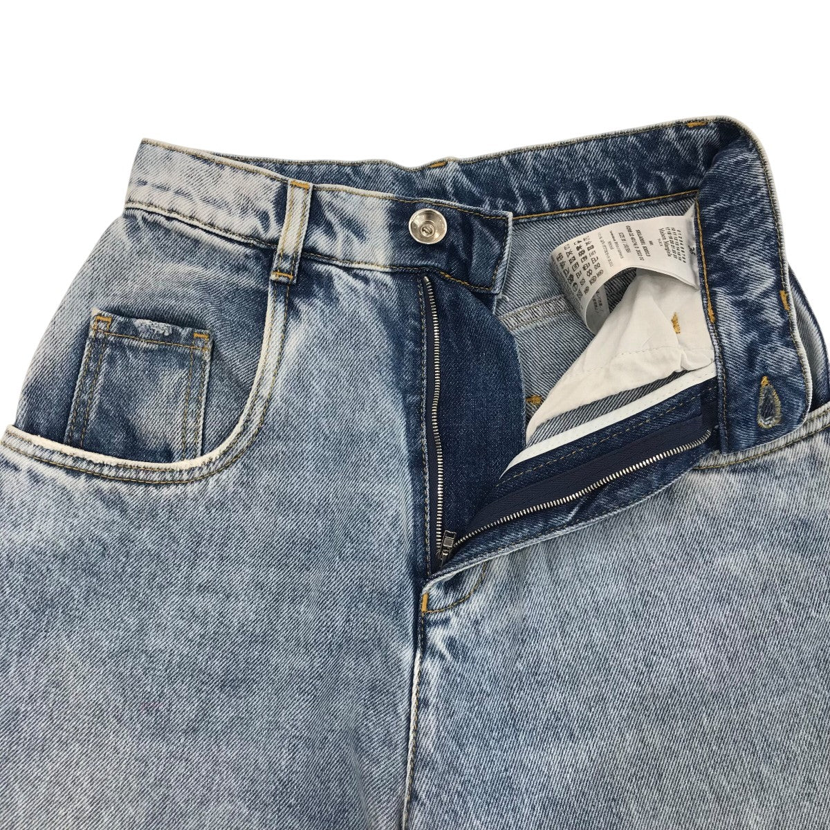 【未使用新品】マルジェラ　スラッシュデニム Maison Margiela1(メゾンマルジェラ) スラッシュデニムパンツS51LA0051