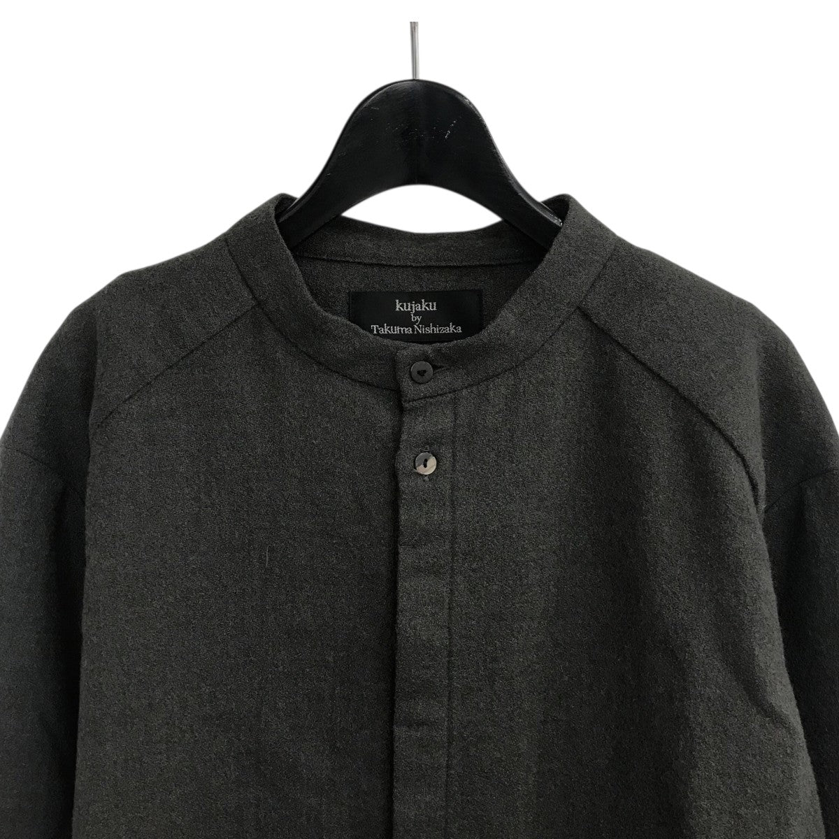 kujaku wool100%シャツ kujaku - Azami Shirts