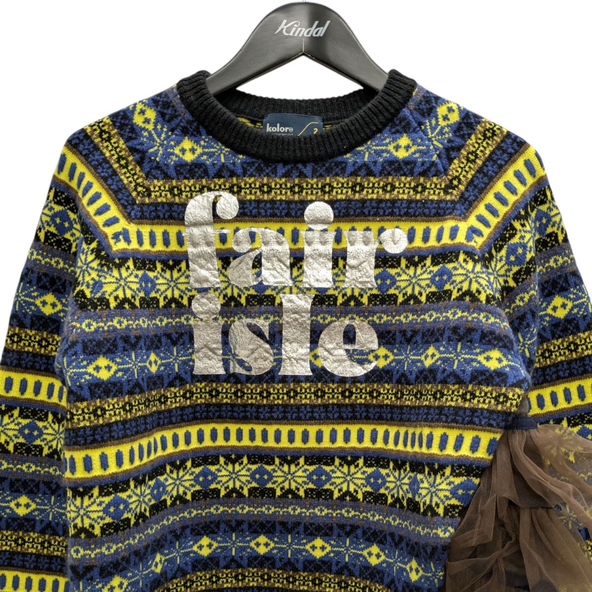 KOLOR(カラー) 21SSハイネックショート丈Tシャツ21SCL-T04202