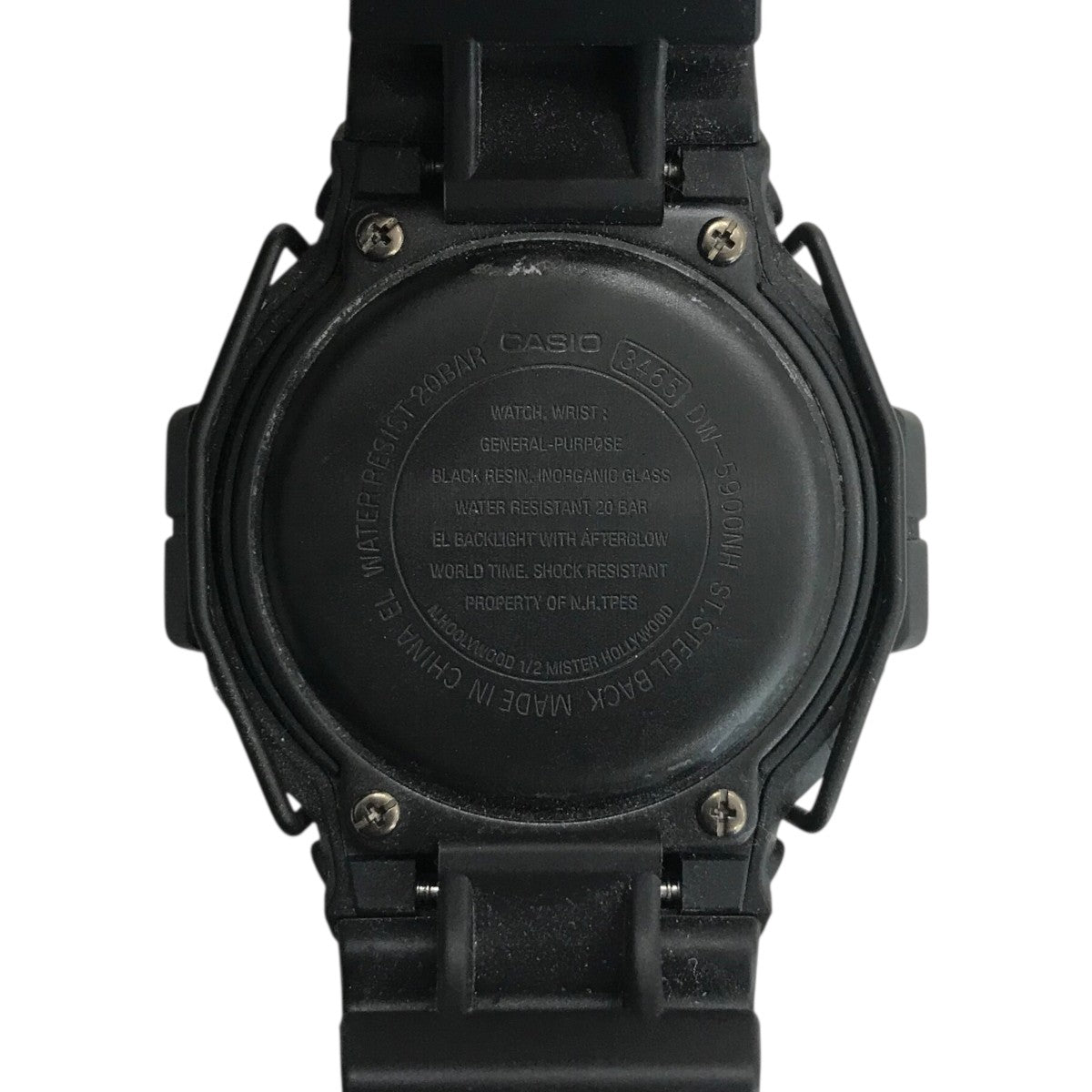 dw5900 N.HOOLYWOOD G-SHOCK 腕時計 CASIO DW-5900-1JF | CASIO