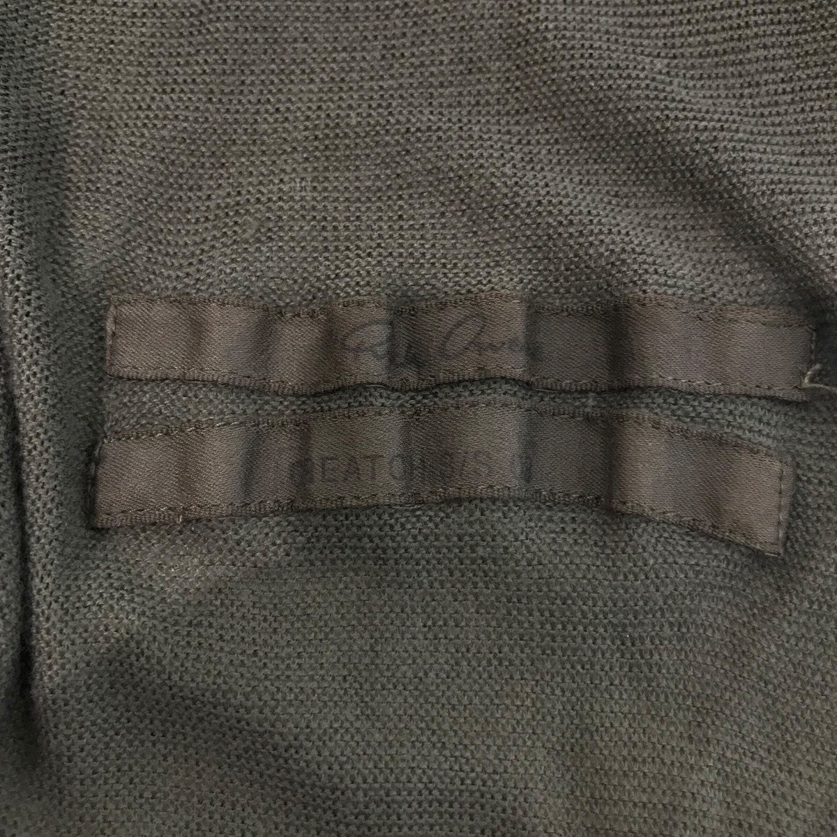 Rick Owens×OLMAR AND MIRTA 08SSカーディガン ダスト サイズ XS