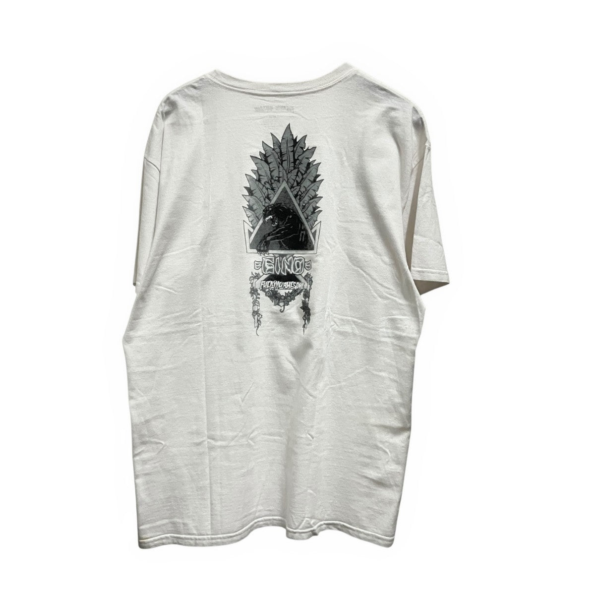胸ロゴ刺繍Tシャツ