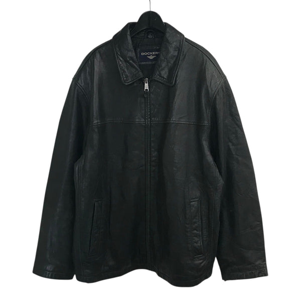 DOCKERS(ドッカーズ) レザージャケット ブラック サイズ XL｜【公式