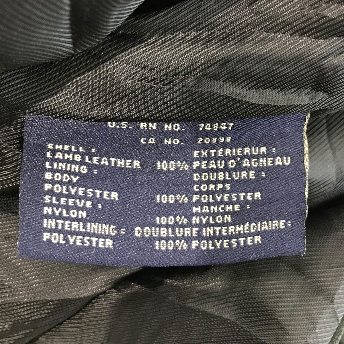 DOCKERS レザーコート Mサイズ 黒 DOCKERS ドッカーズ Tバック カウレザー カーコート 黒 L レザー