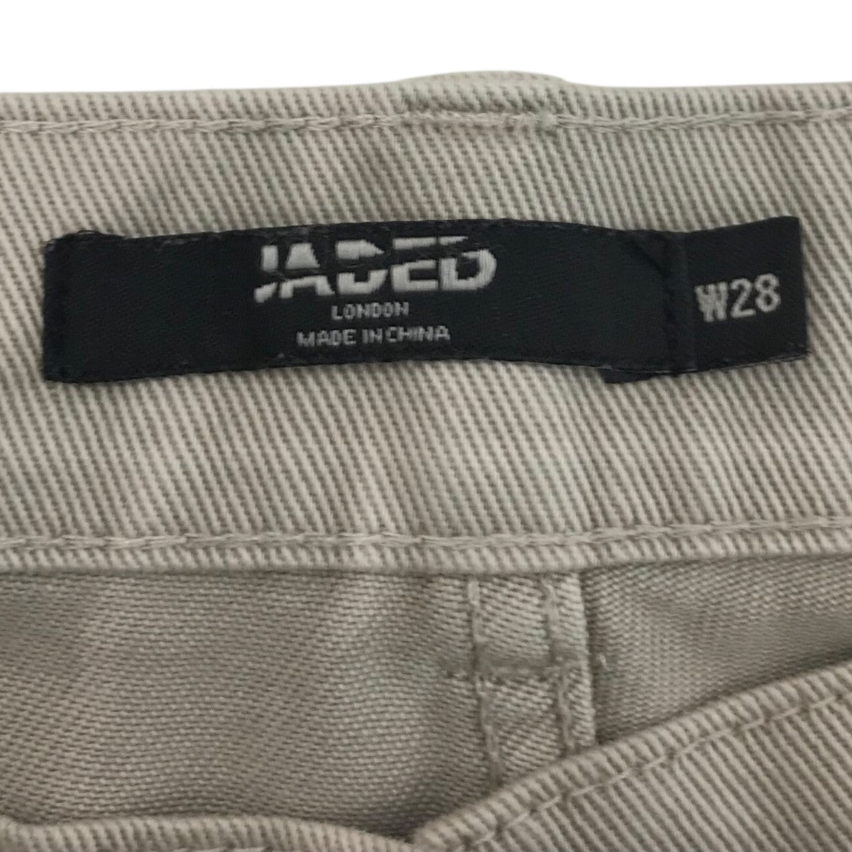 JADED LONDON(ジェイデッドロンドン) デニムパンツ グレー
