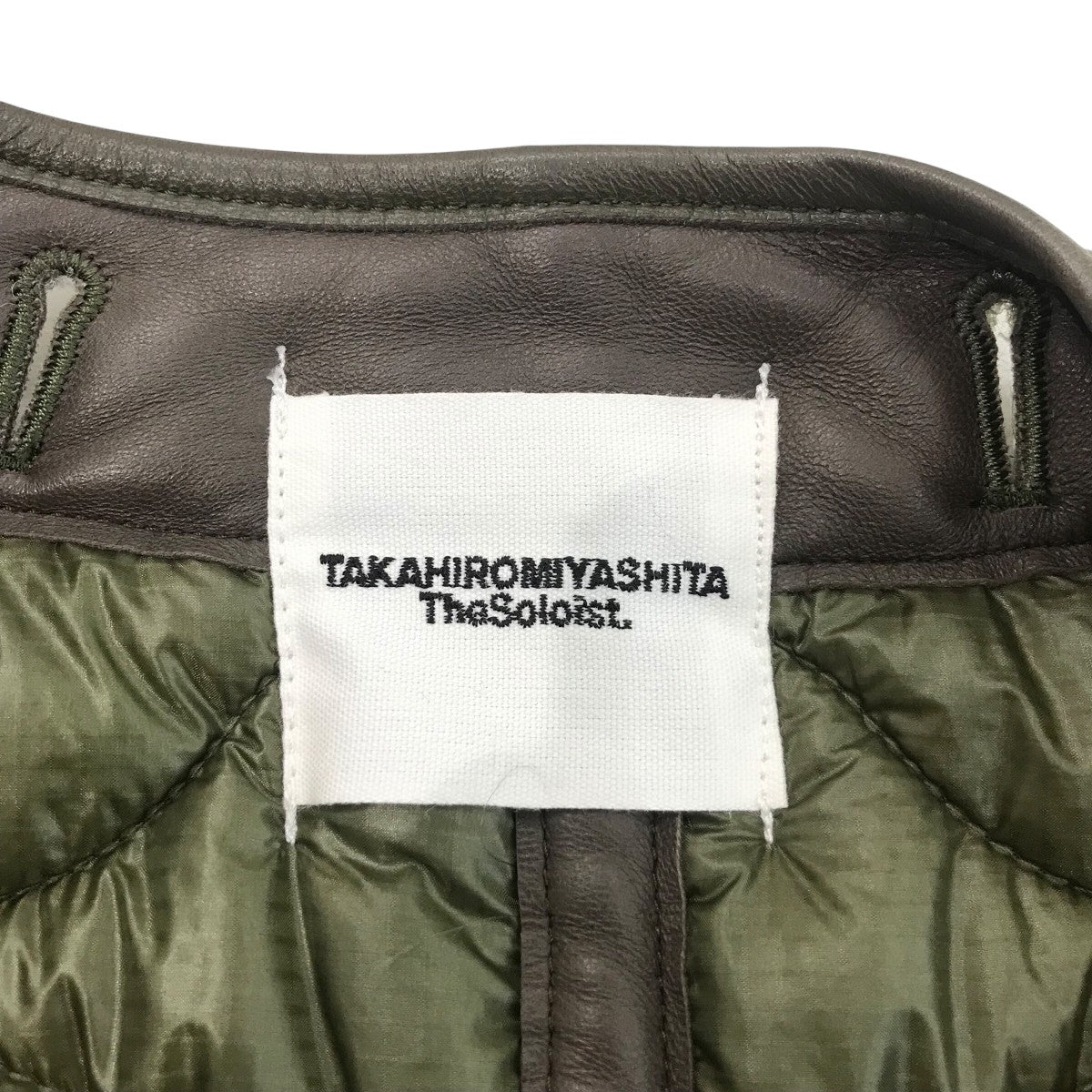 「quilted liner jacket」プロリマロフトライナージャケットSJ 0026AW17