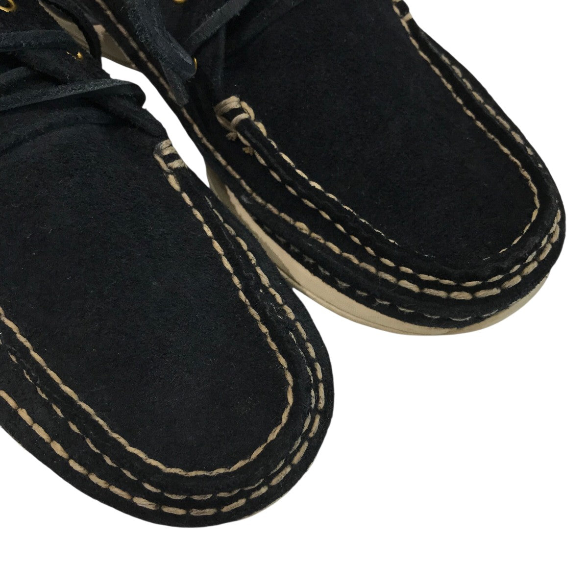 VISVIM(ビズビム) 「VOYAGEUR MOC-FOLK」スウェードシューズ