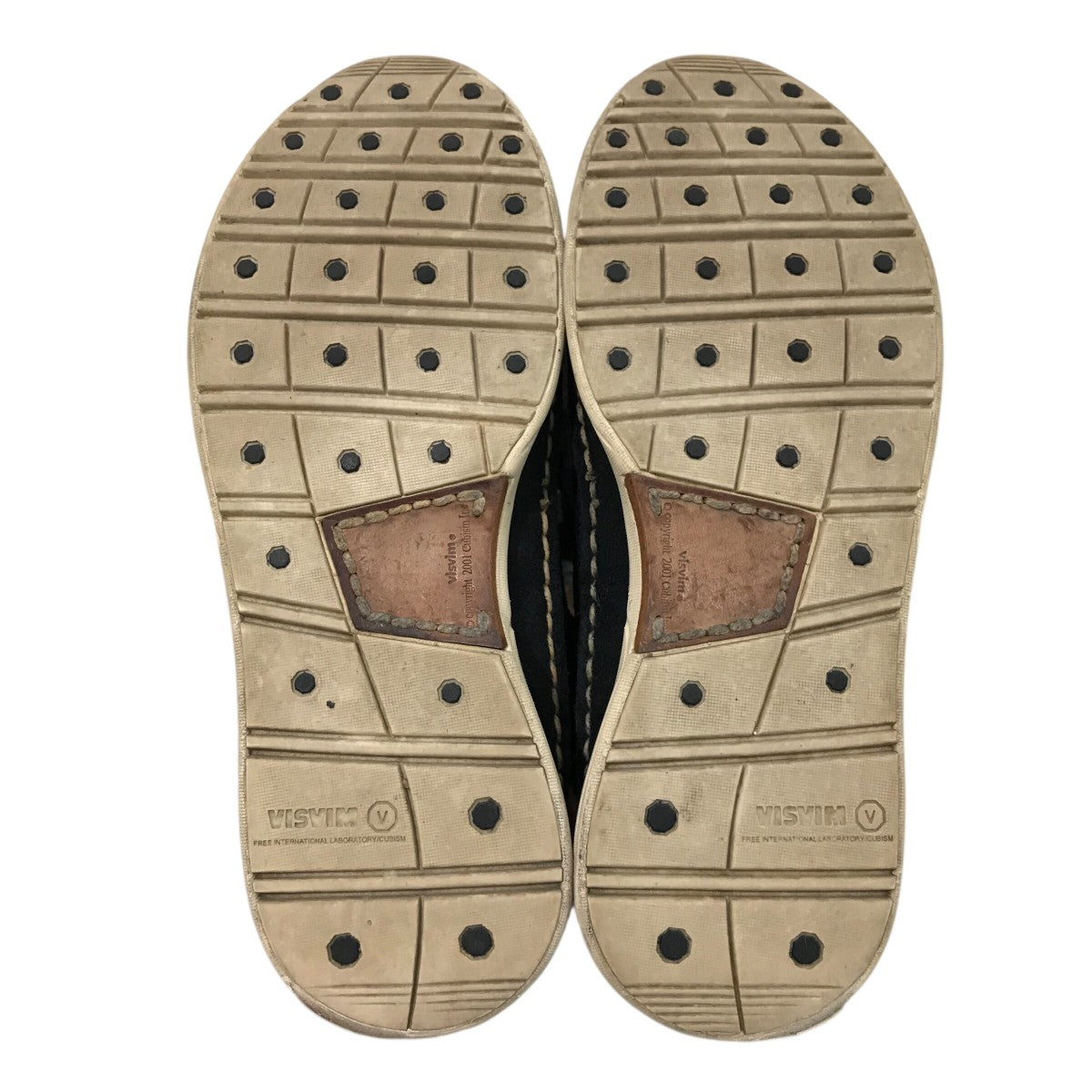 VISVIM(ビズビム) 「VOYAGEUR MOC-FOLK」スウェードシューズ