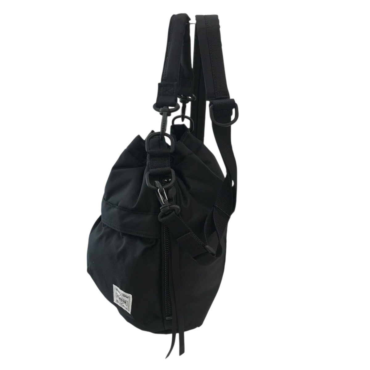 PORTER x HYKE★2WAY TOOL BAG 黒Sリュックサカイトート PORTER x HYKE☆2WAY TOOL BAG 黒Sリュックサカイトート