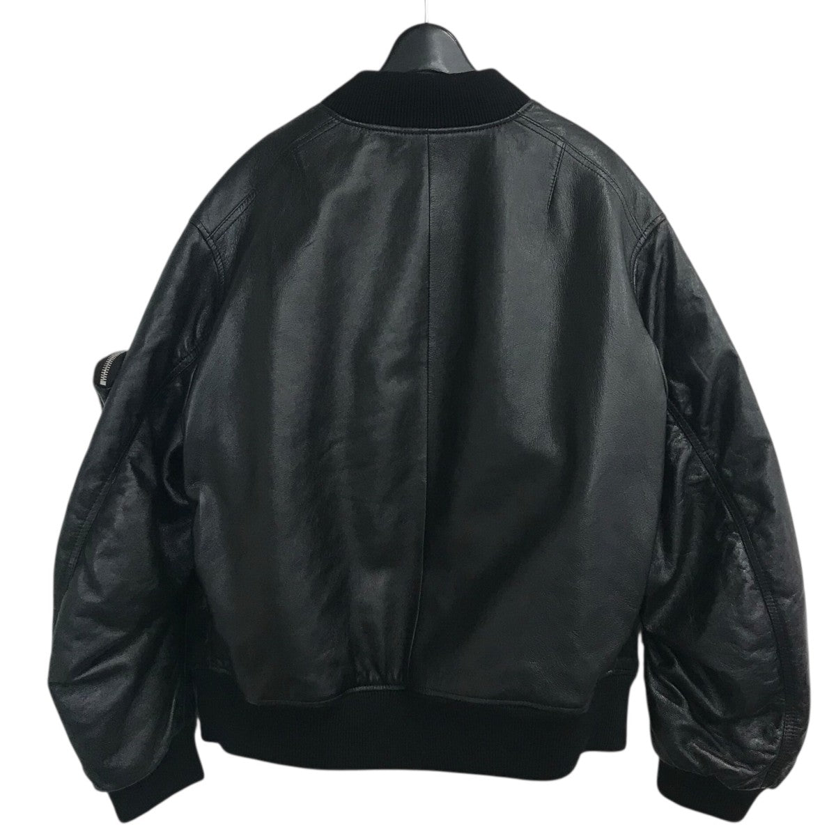 PRADA ナッパレザー ボンバージャケットUPW399 古着・中古-2枚目のアイテム画像