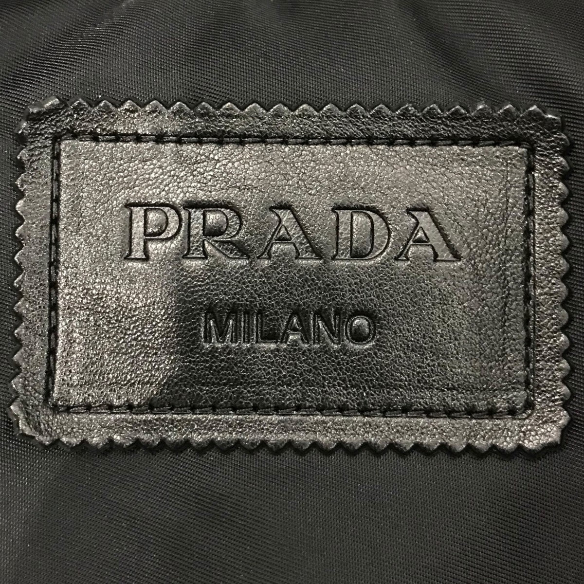 PRADA ナッパレザー ボンバージャケットUPW399 古着・中古-5枚目のアイテム画像