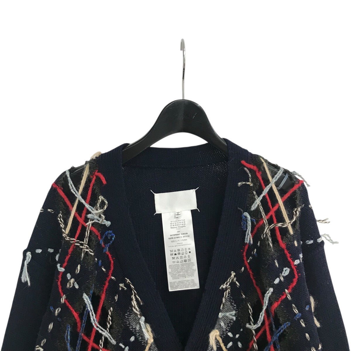 Maison Margiela(メゾンマルジェラ) カットアウトアーガイル