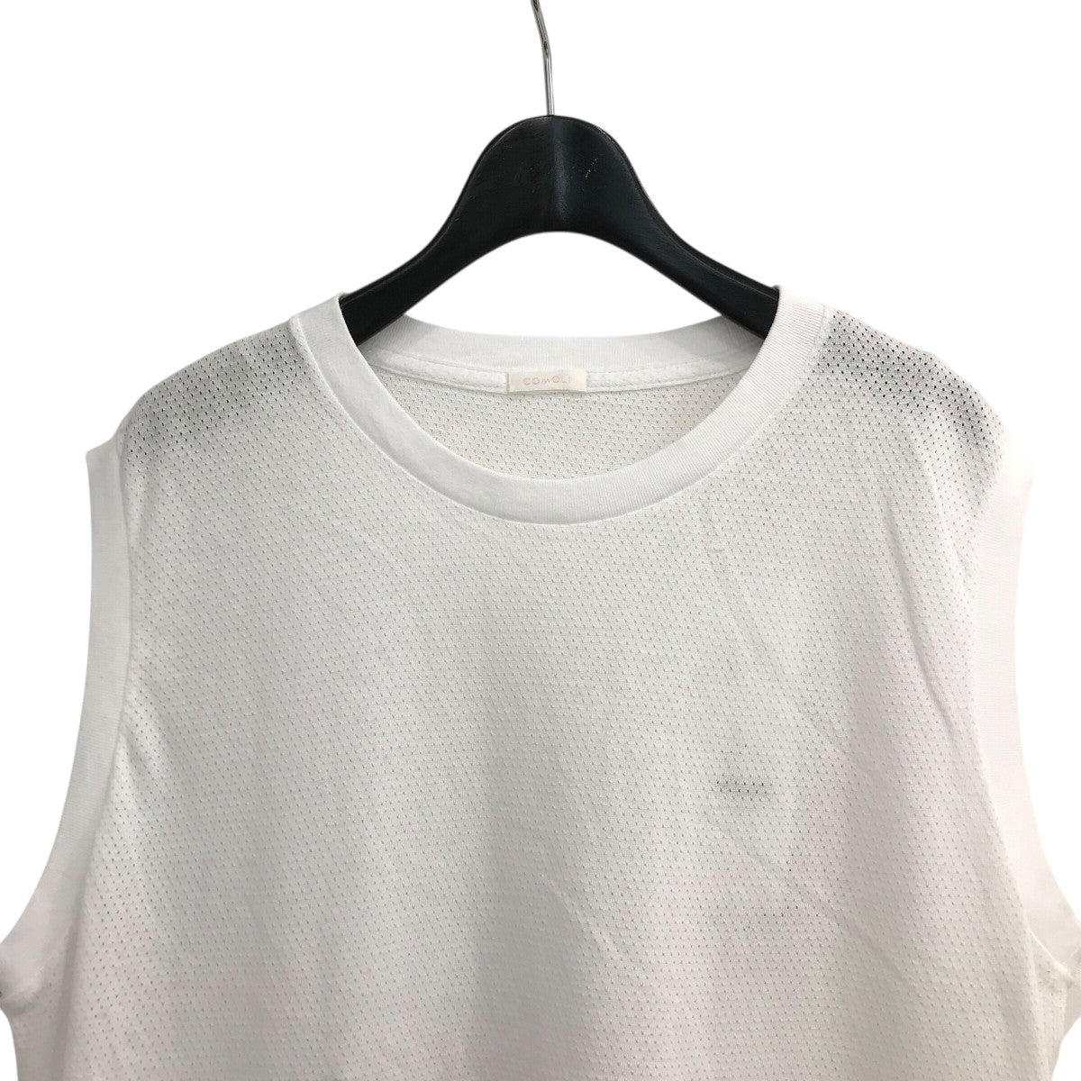 COMOLI(コモリ) 25SSコットンメッシュ ノースリーブB01 05037