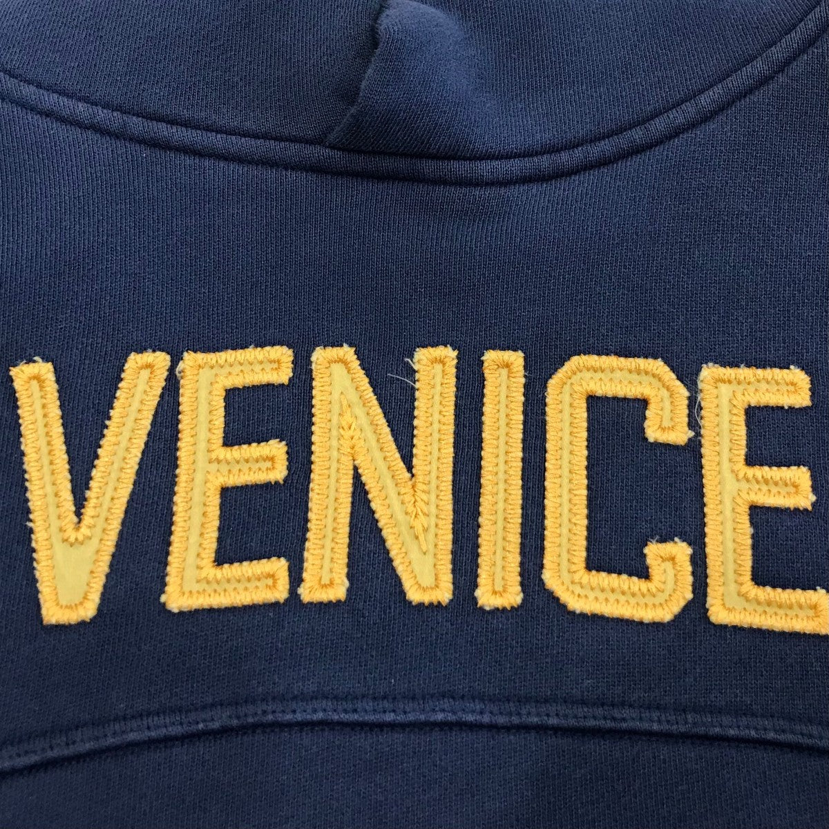 ERL 「VENICE FOOTBALL HOODIE KNIT」サイドラインプルオーバーパーカー10T026 古着・中古-9枚目のアイテム画像