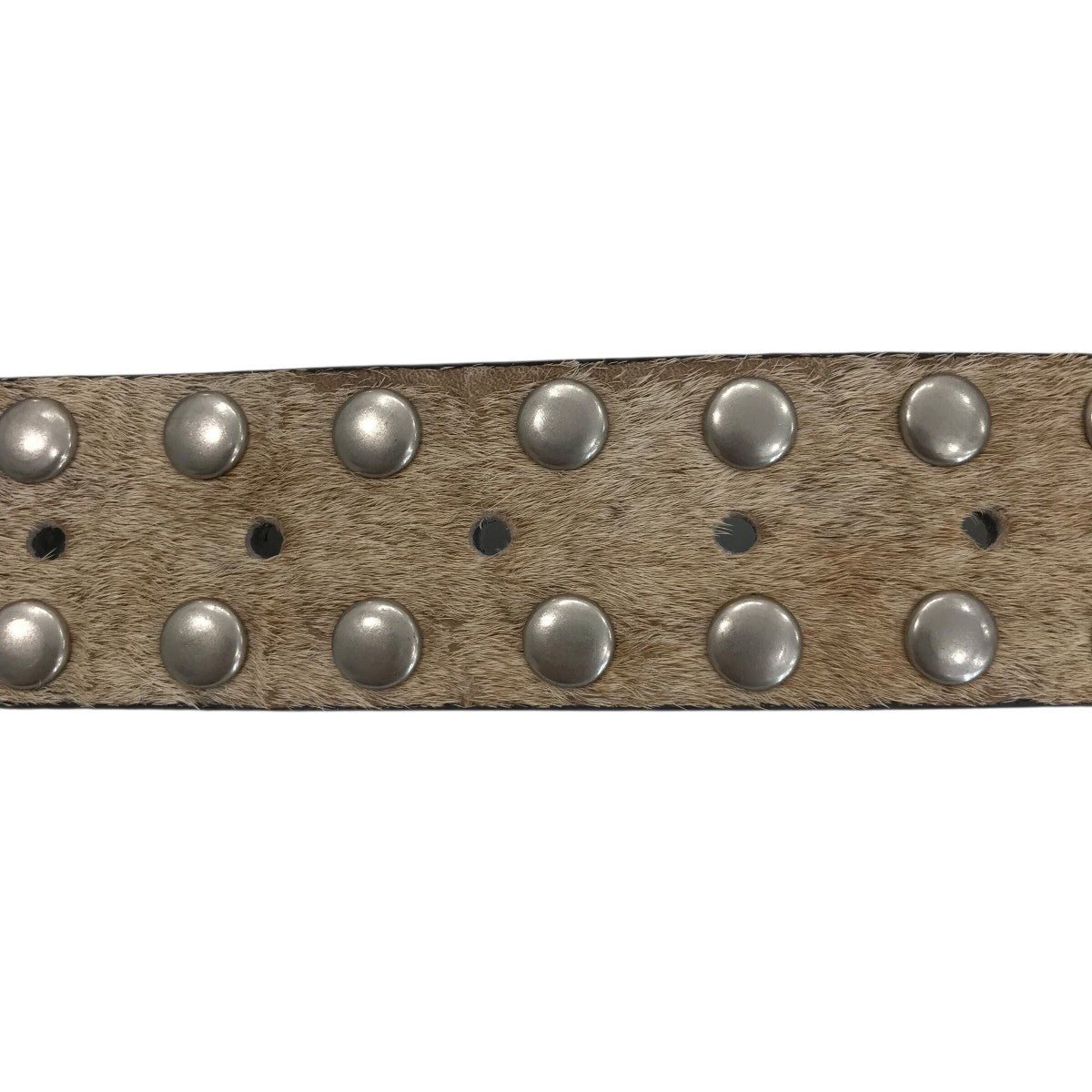 stussy(ステューシー) FW23「8 BALL STUDDED BELT」ハラコレザー