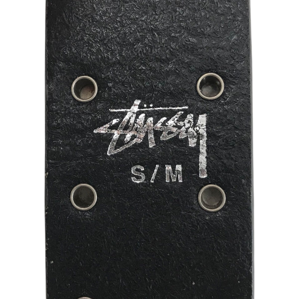 stussy(ステューシー) FW23「8 BALL STUDDED BELT」ハラコレザー