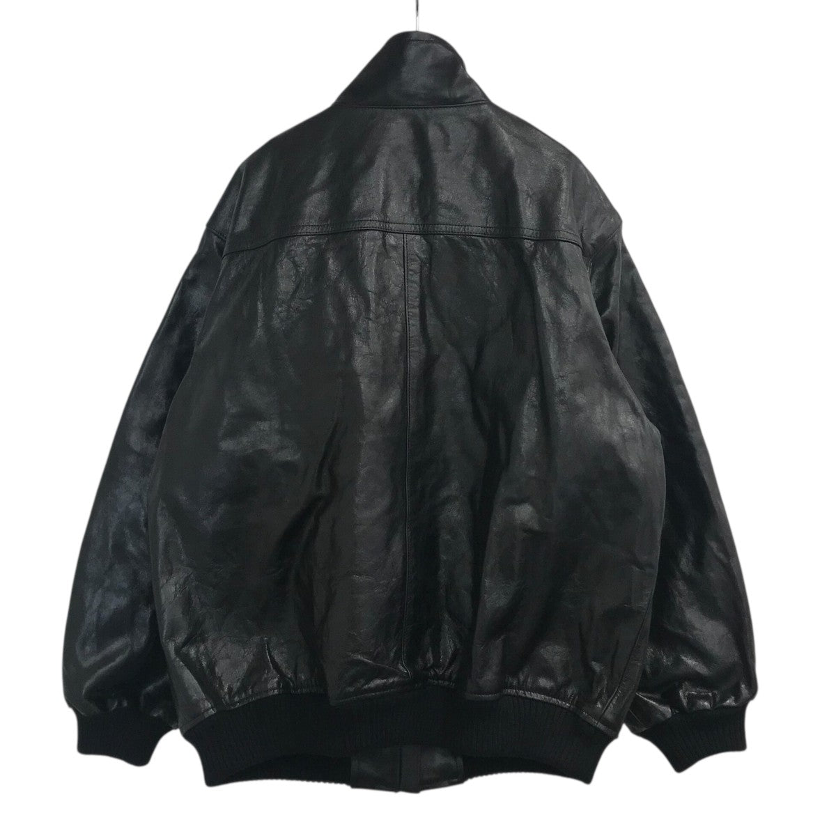 25AW「LAMB LEATHER ZIP BLOUSON」レザージャケットA25AB01WX