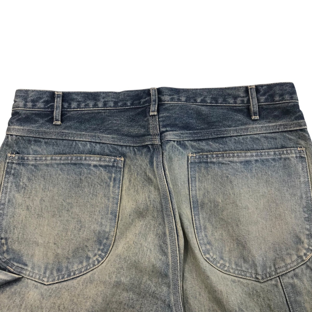 AURALEE(オーラリー) 「SELVEDGE FADED HEAVY DENIM PAINTER