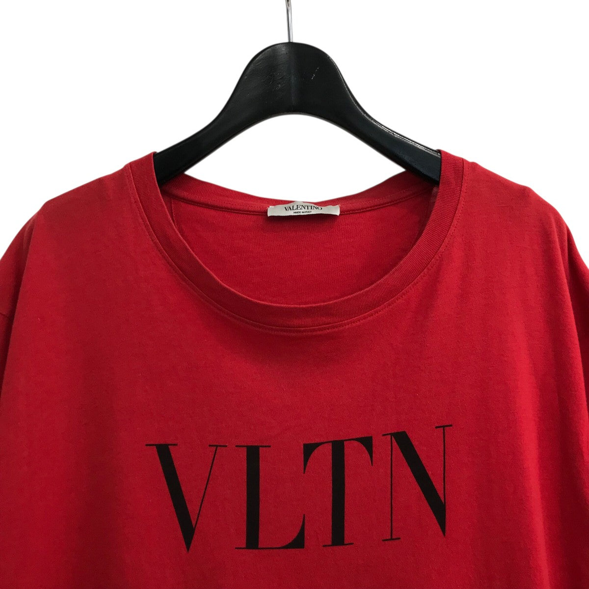 ヴァレンティノ バレンチノ Tシャツ レッド 赤 VALENTINO(ヴァレンチノ) フロントロゴTシャツTV3MG10V3LE