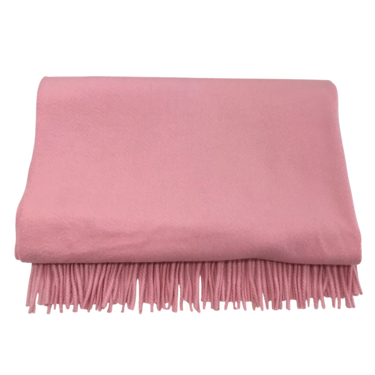 HERMES(エルメス) カシミヤ大判マフラー ピンク｜【公式】カインドオル