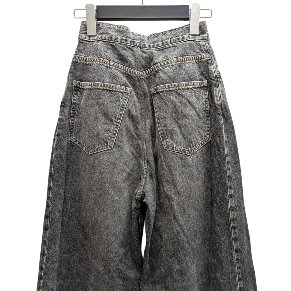 JOHN LAWRENCE SULLIVAN/ウォッシュデニムワイドパンツ JOHN LAWRENCE SULLIVAN(ジョンローレンスサリバン) washed