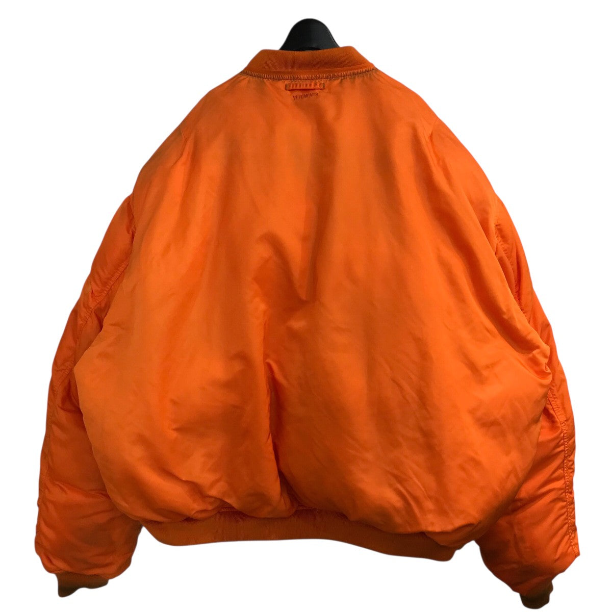 【中古】vetements ボンバージャケット XS VETEMENTS ヴェトモン 25SS UA66JA310B サイズ:XS ダブルジップ
