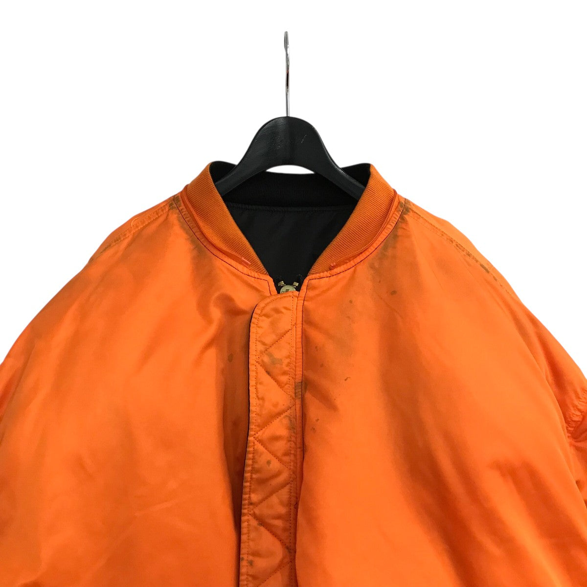 VETEMENTS×ALPHA 24AWフーデッドボンバージャケットUA65JA249B