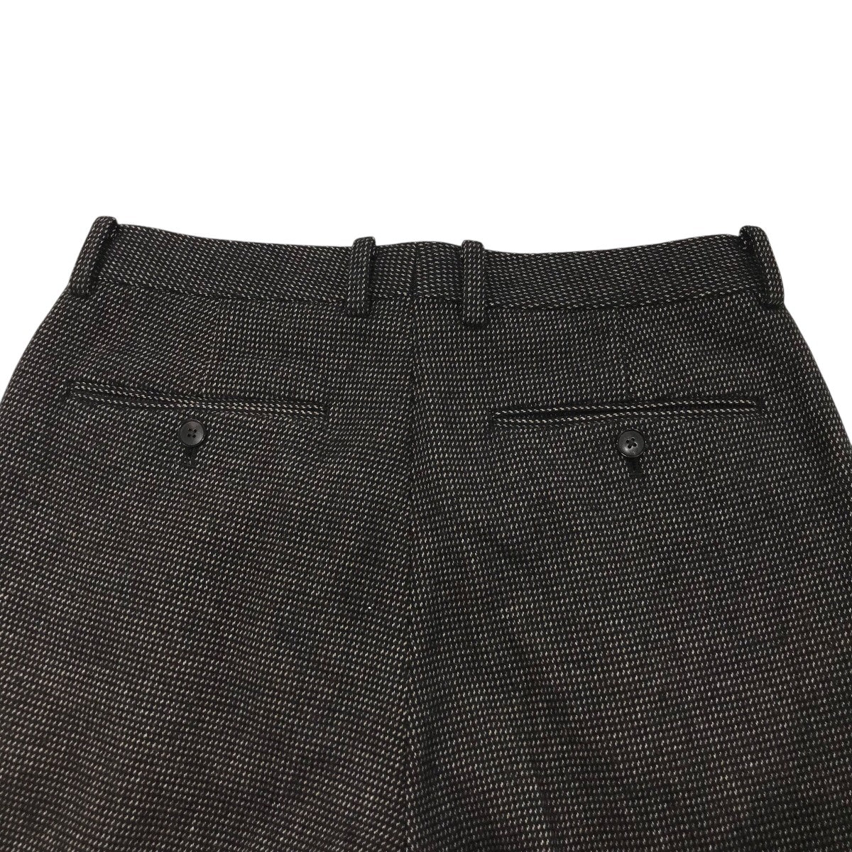 AURALEE オーガニックコットンカシミヤウールツイードツータックスラックス AURALEE オーガニックコットンカシミヤウールツイードツータックスラックス