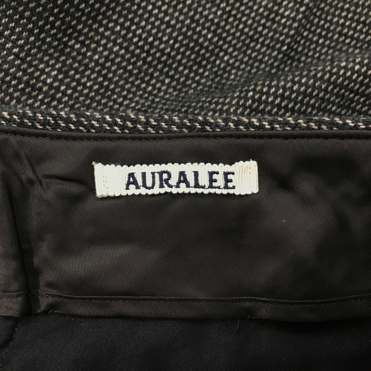 AURALEE(オーラリー) 「ORGANIC COTTON CASHMERE WOOL TWEED TWO