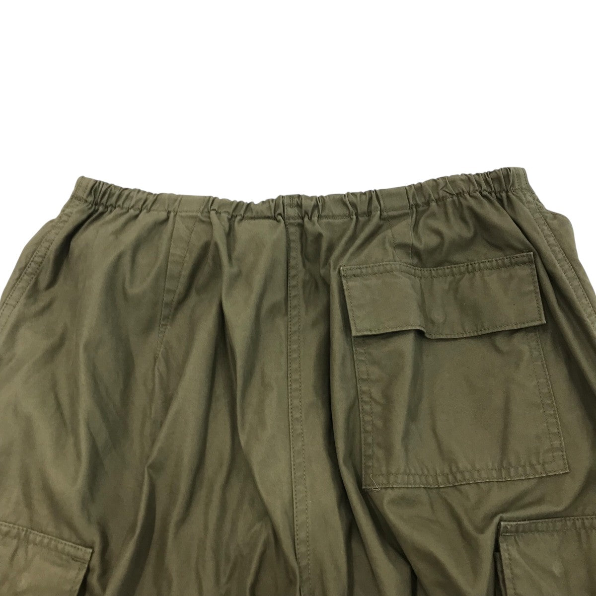 新品　HYKE カーゴパンツ オリーブ　サイズ1 HYKE(ハイク) 「TYPE M-51 SHELL PANTS」カーゴパンツ13295