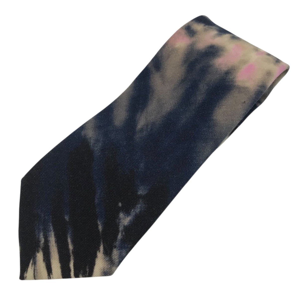 DRIES VAN NOTEN 花柄　ネクタイ DRIES VAN NOTEN(ドリスヴァンノッテン) 花柄ネクタイ ネイビー