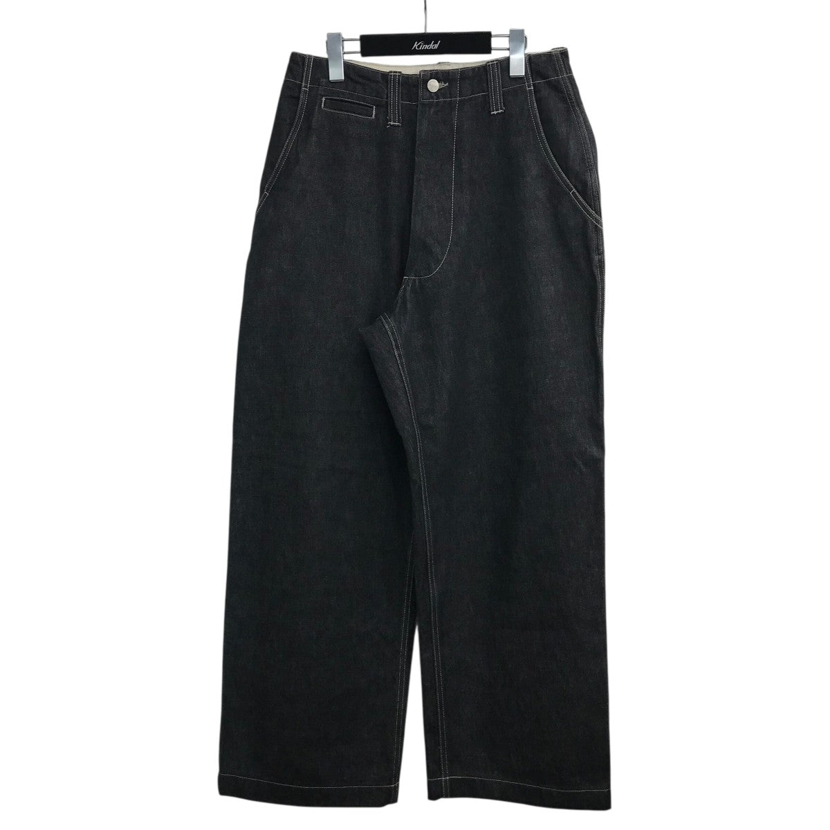 超美品✨　E.TAUTZ イートウツ　ツータックワイドデニムパンツ　28インチ 超美品✨ E.TAUTZ イートウツ ツータックワイドデニムパンツ 28